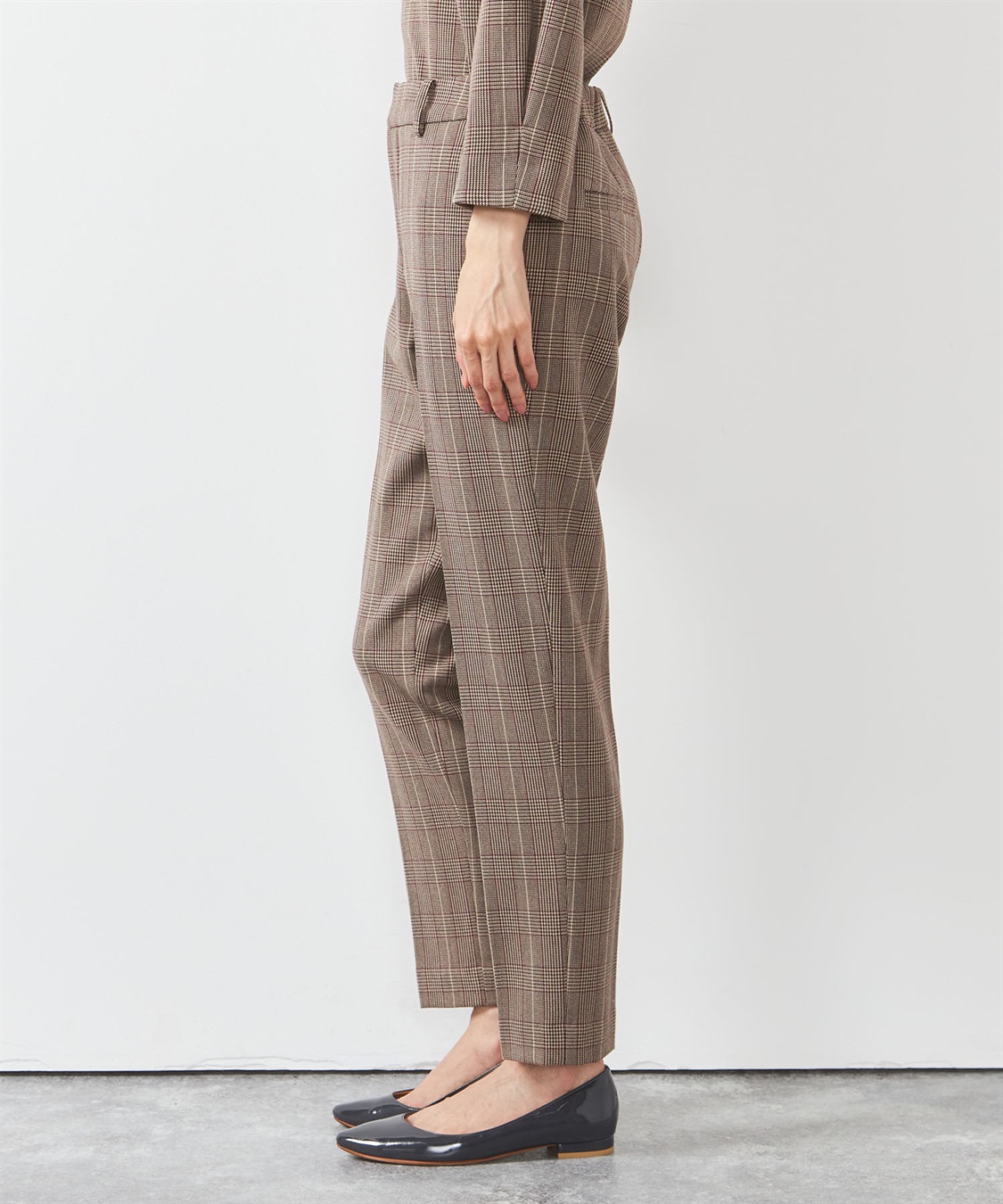 A/C DESIGN BY ALPHA CUBIC ローズオイル加工テーパードパンツ_sub_2