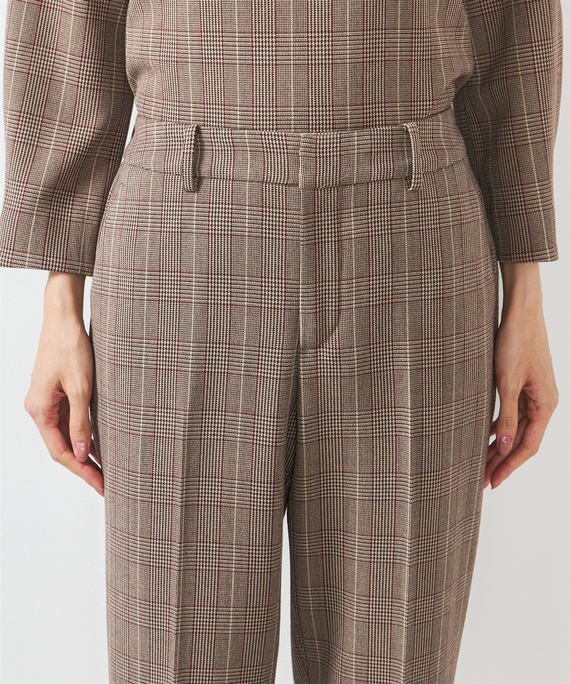 A/C DESIGN BY ALPHA CUBIC ローズオイル加工テーパードパンツ_sub_4