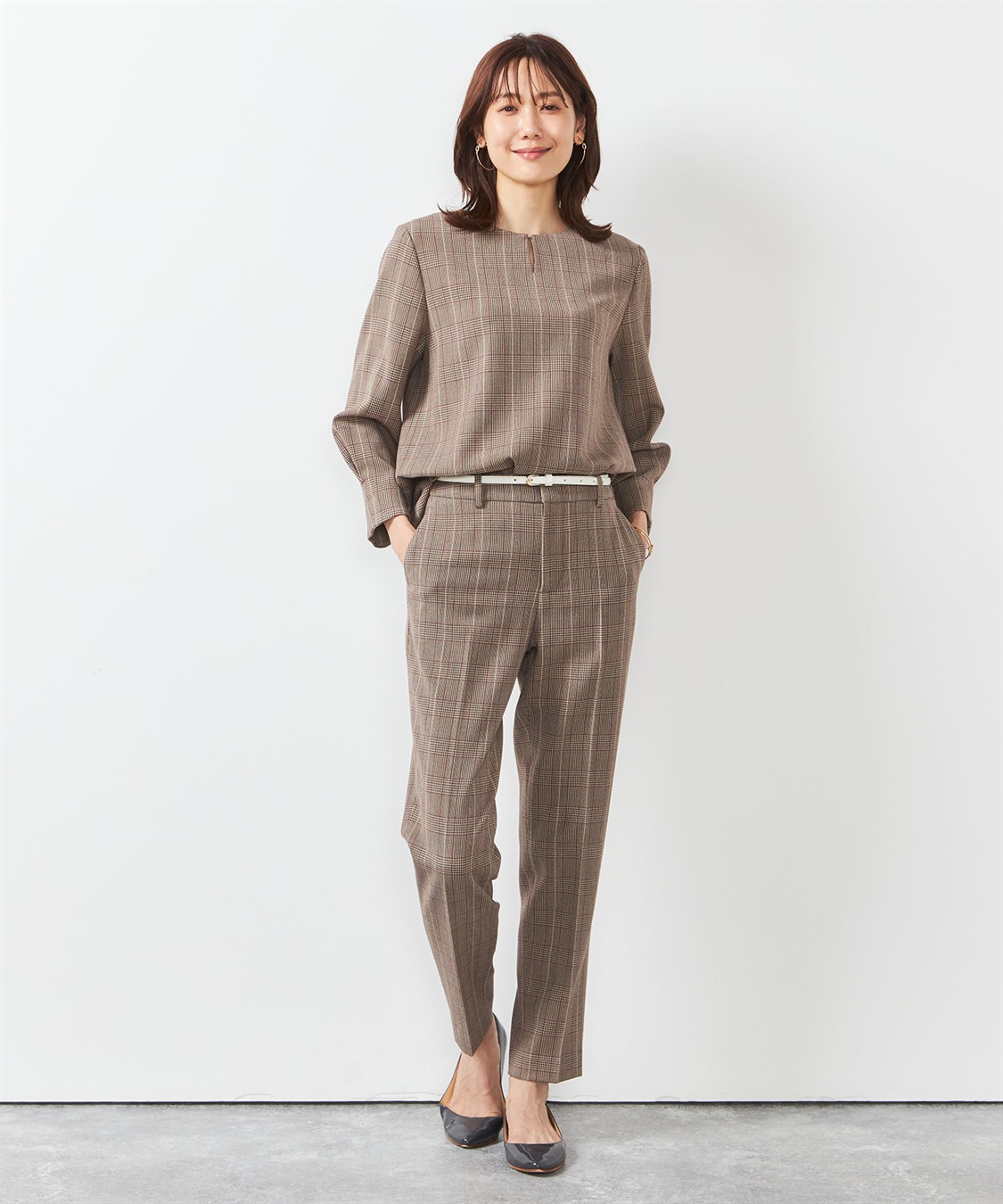 A/C DESIGN BY ALPHA CUBIC ローズオイル加工テーパードパンツ_sub_9