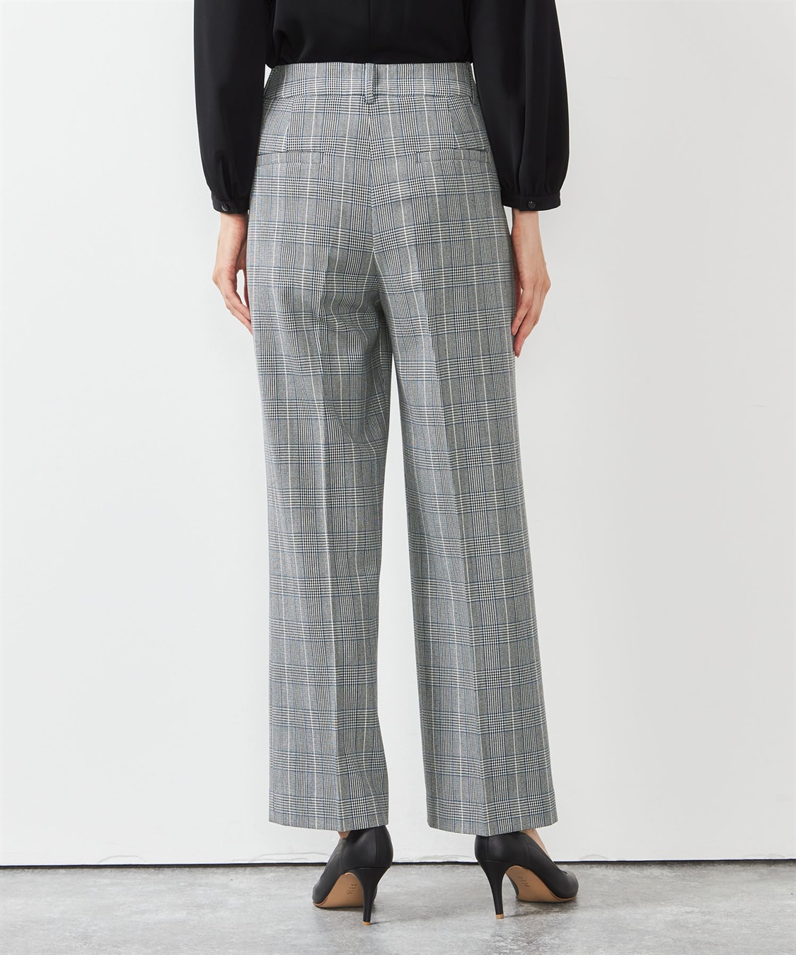 A/C DESIGN BY ALPHA CUBIC ローズオイル加工ワイドパンツ_sub_3