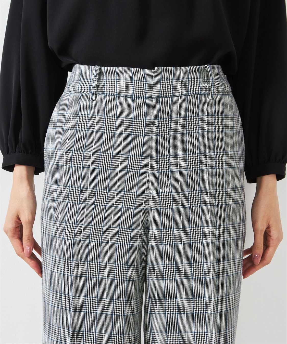 A/C DESIGN BY ALPHA CUBIC ローズオイル加工ワイドパンツ_sub_4