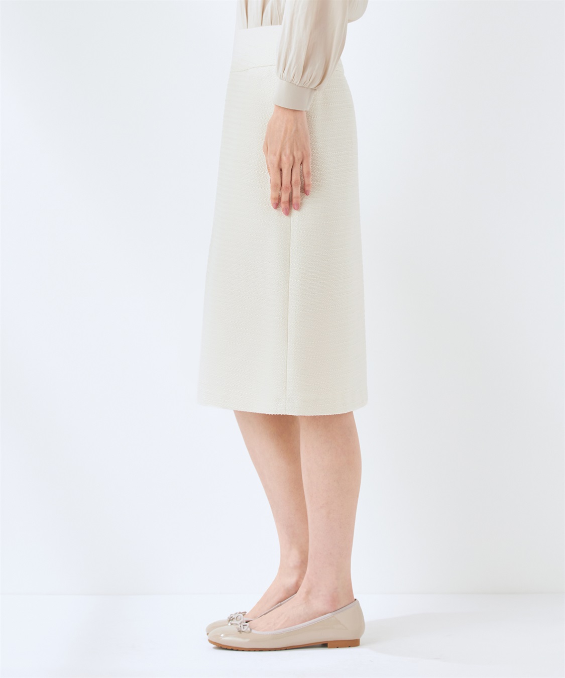 A/C DESIGN BY ALPHA CUBIC ツイードスカート_sub_1