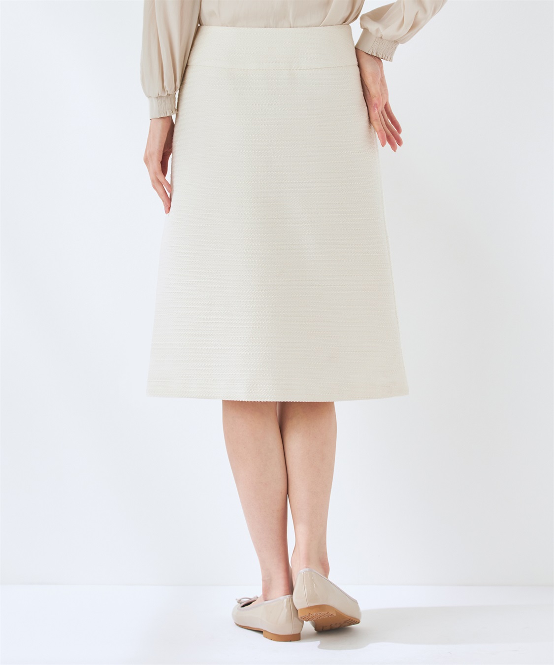 A/C DESIGN BY ALPHA CUBIC ツイードスカート_sub_2