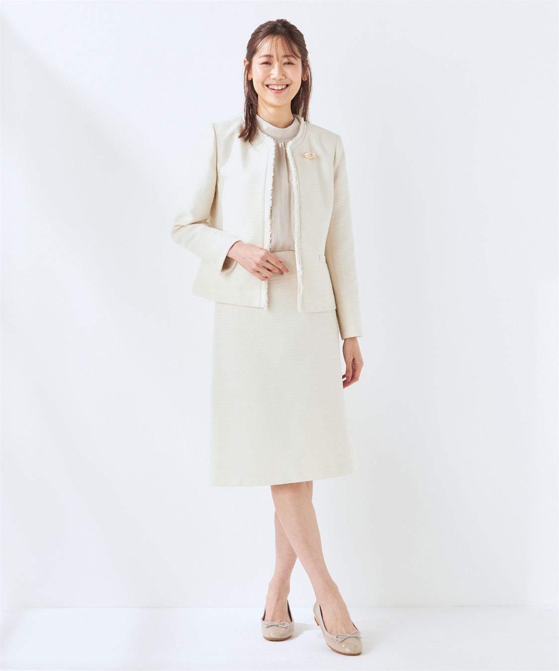 A/C DESIGN BY ALPHA CUBIC ツイードスカート_sub_8