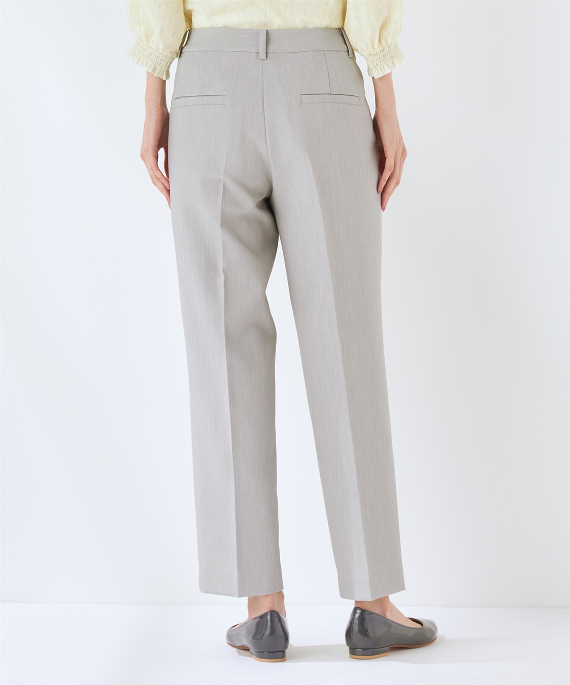 セットアップ対応】ストレッチワイドパンツ A/C DESIGN BY ALPHA