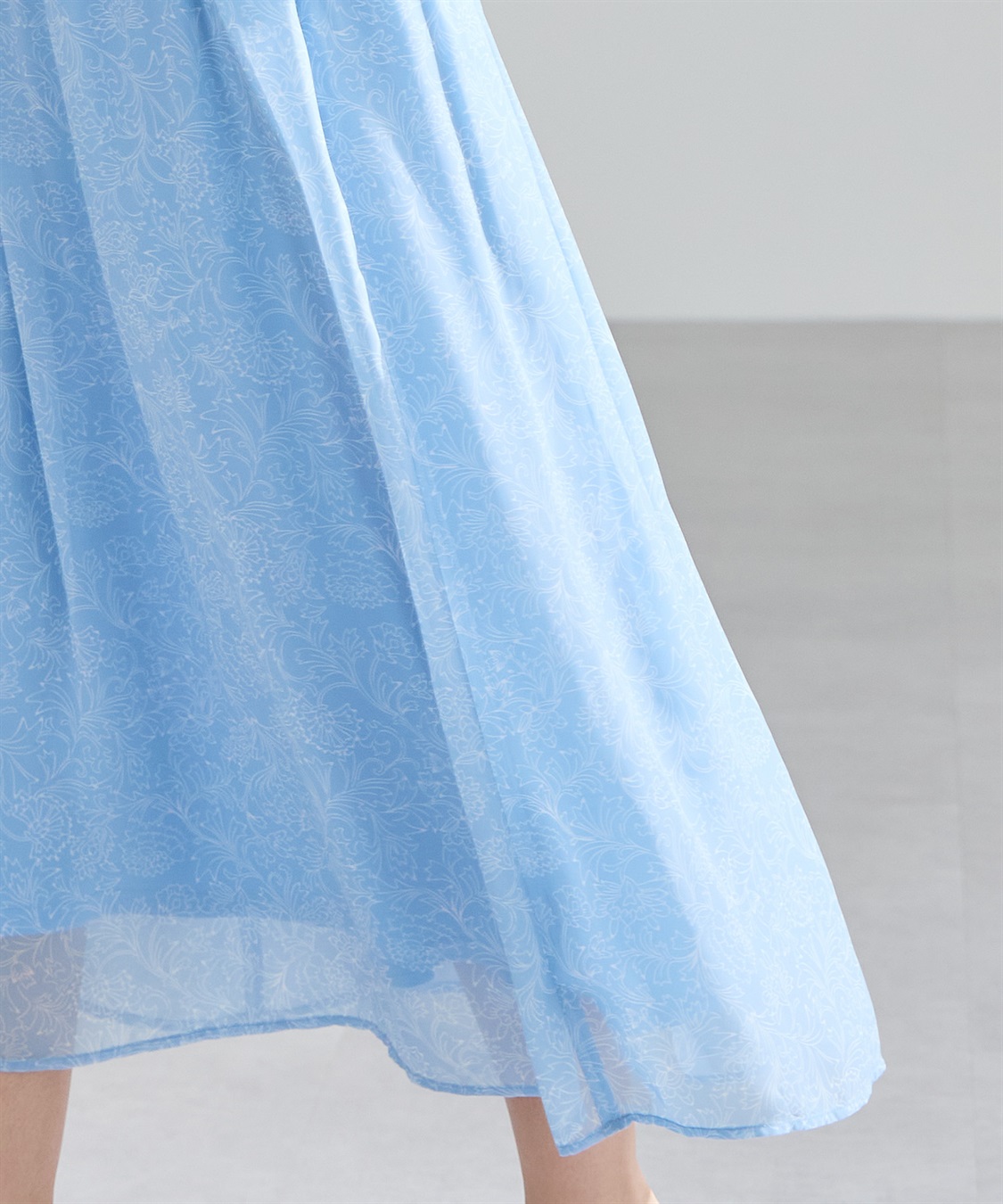 プリントフレアスカート A/C DESIGN BY ALPHA CUBIC｜クロス