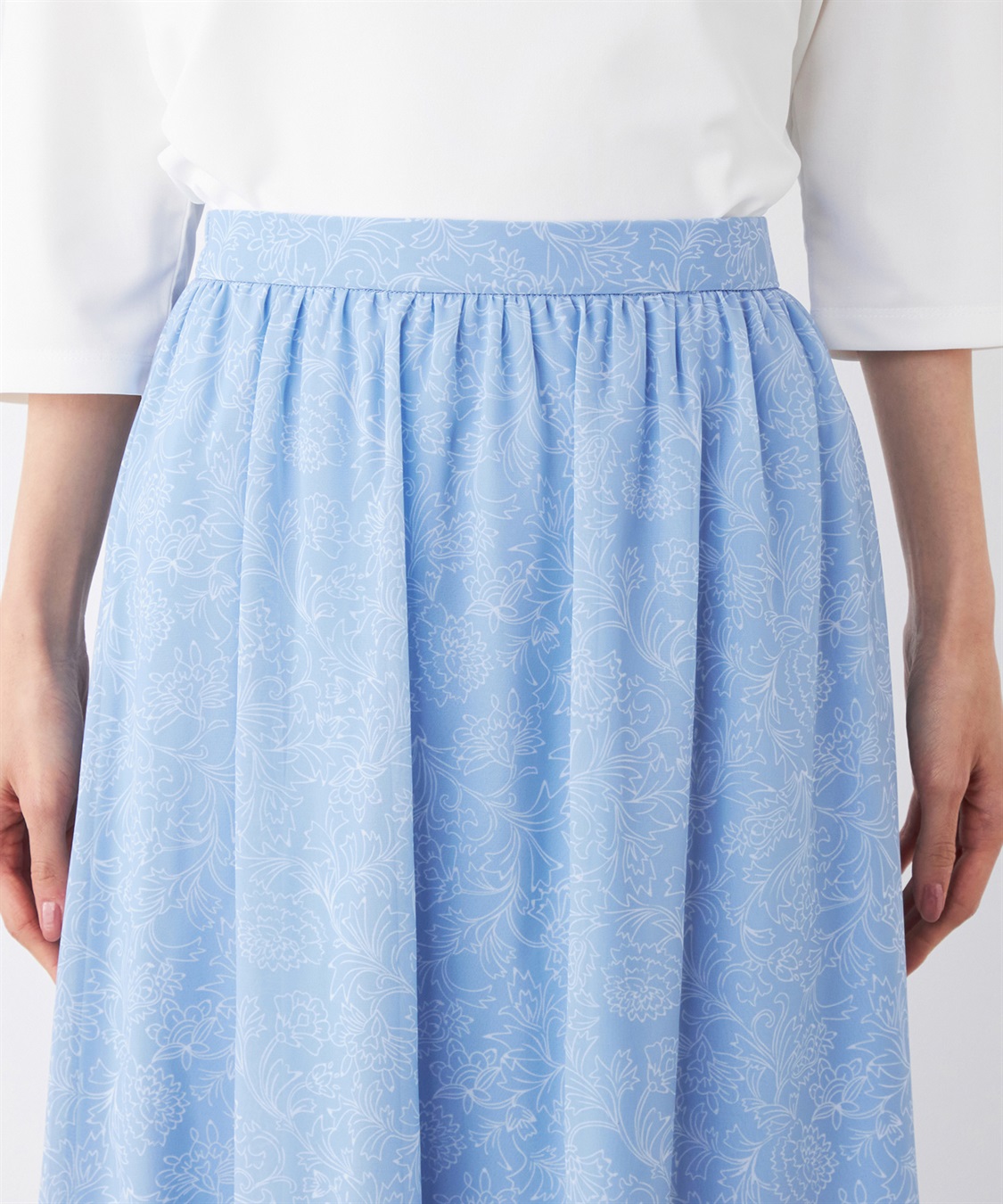 A/C DESIGN BY ALPHA CUBIC プリントフレアスカート_sub_5