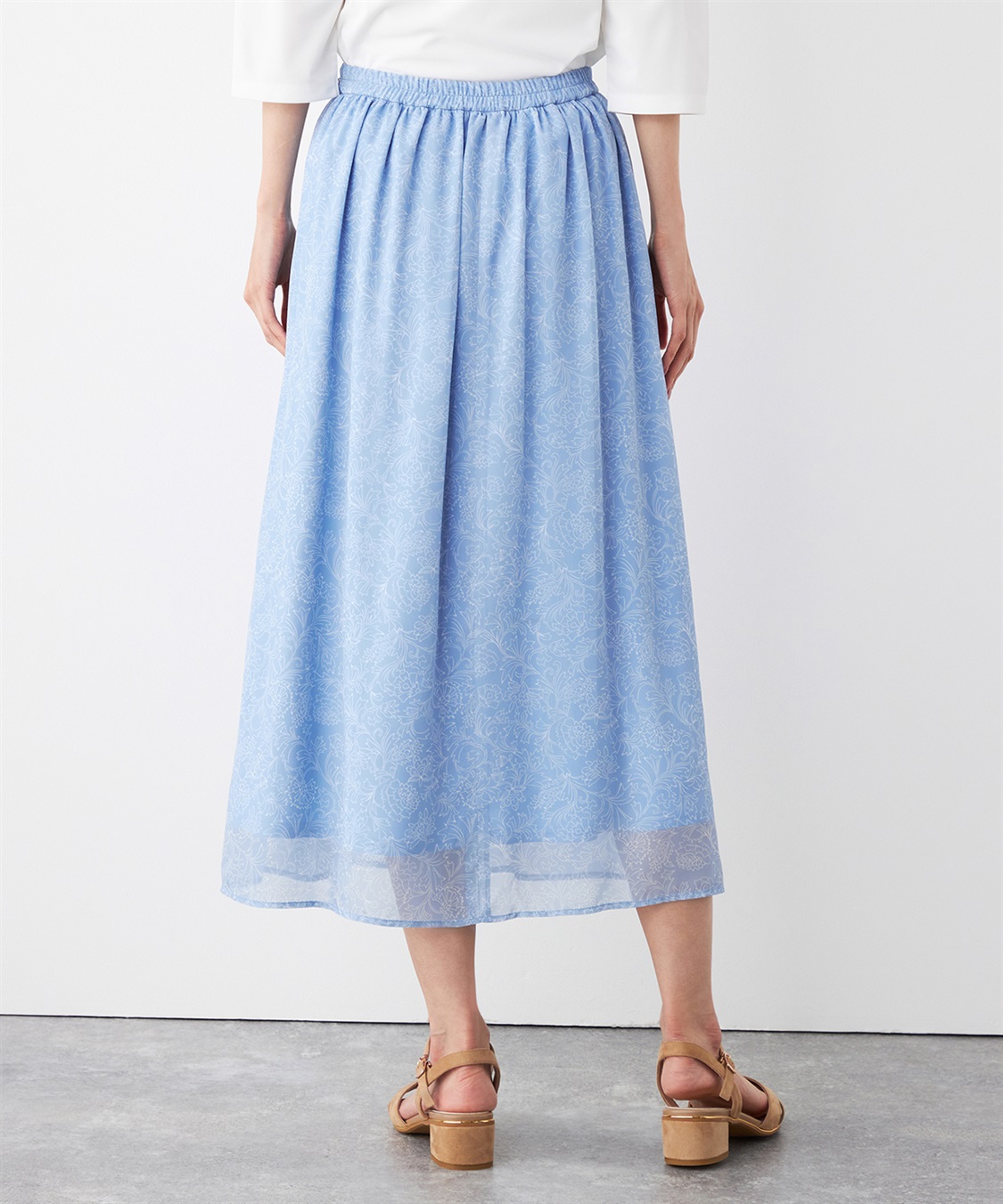 A/C DESIGN BY ALPHA CUBIC プリントフレアスカート_sub_14