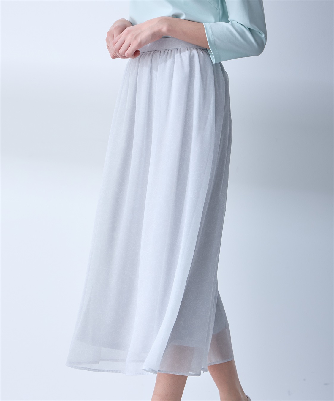 A/C DESIGN BY ALPHA CUBIC プリントフレアスカート_sub_15