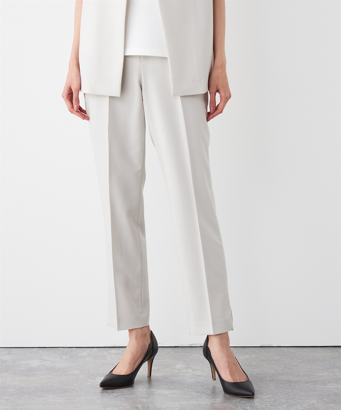 A/C DESIGN BY ALPHA CUBIC 【セットアップ対応】ストレッチテーパードパンツ_sub_1