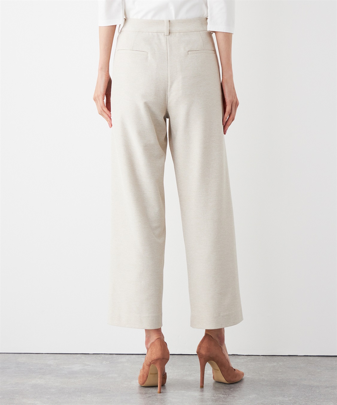 A/C DESIGN BY ALPHA CUBIC 【セットアップ対応】ラミージャージーワイドパンツ_sub_3