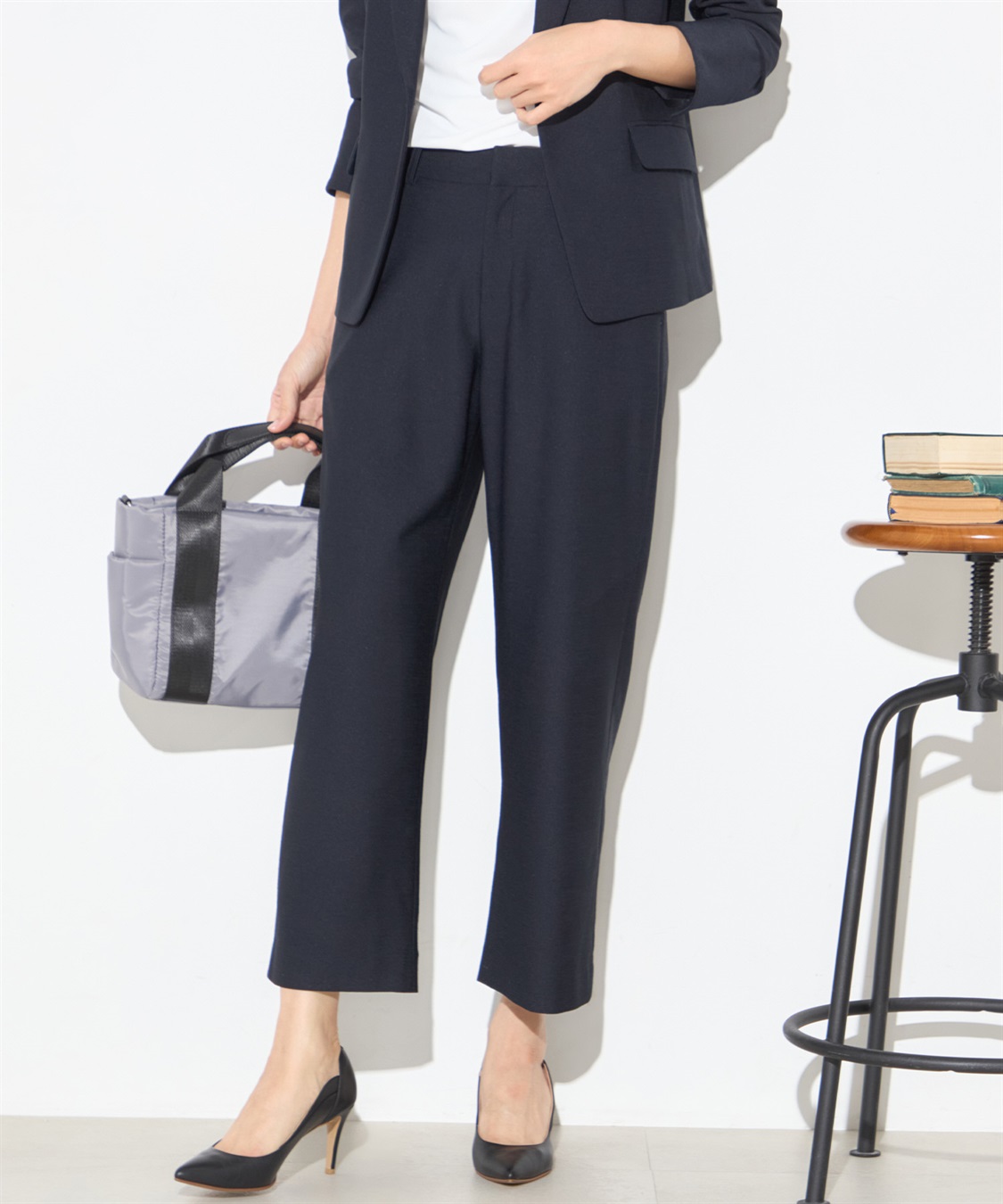 A/C DESIGN BY ALPHA CUBIC 【セットアップ対応】ラミージャージーワイドパンツ_sub_14