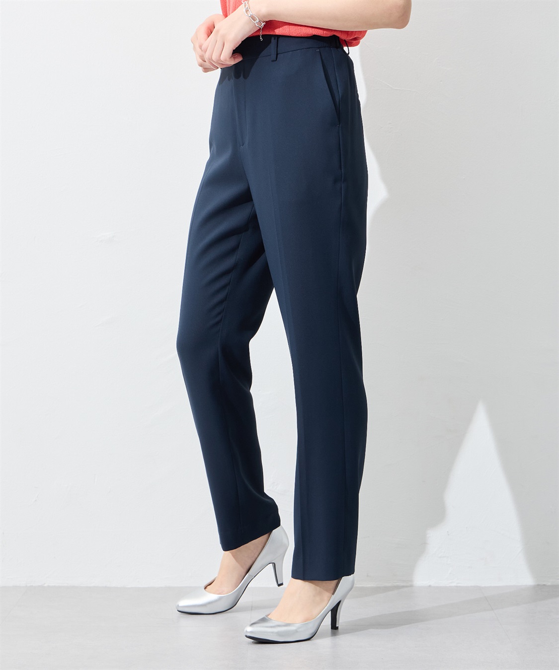 A/C DESIGN BY ALPHA CUBIC 【はっ水】バックサテンパンツ_sub_2