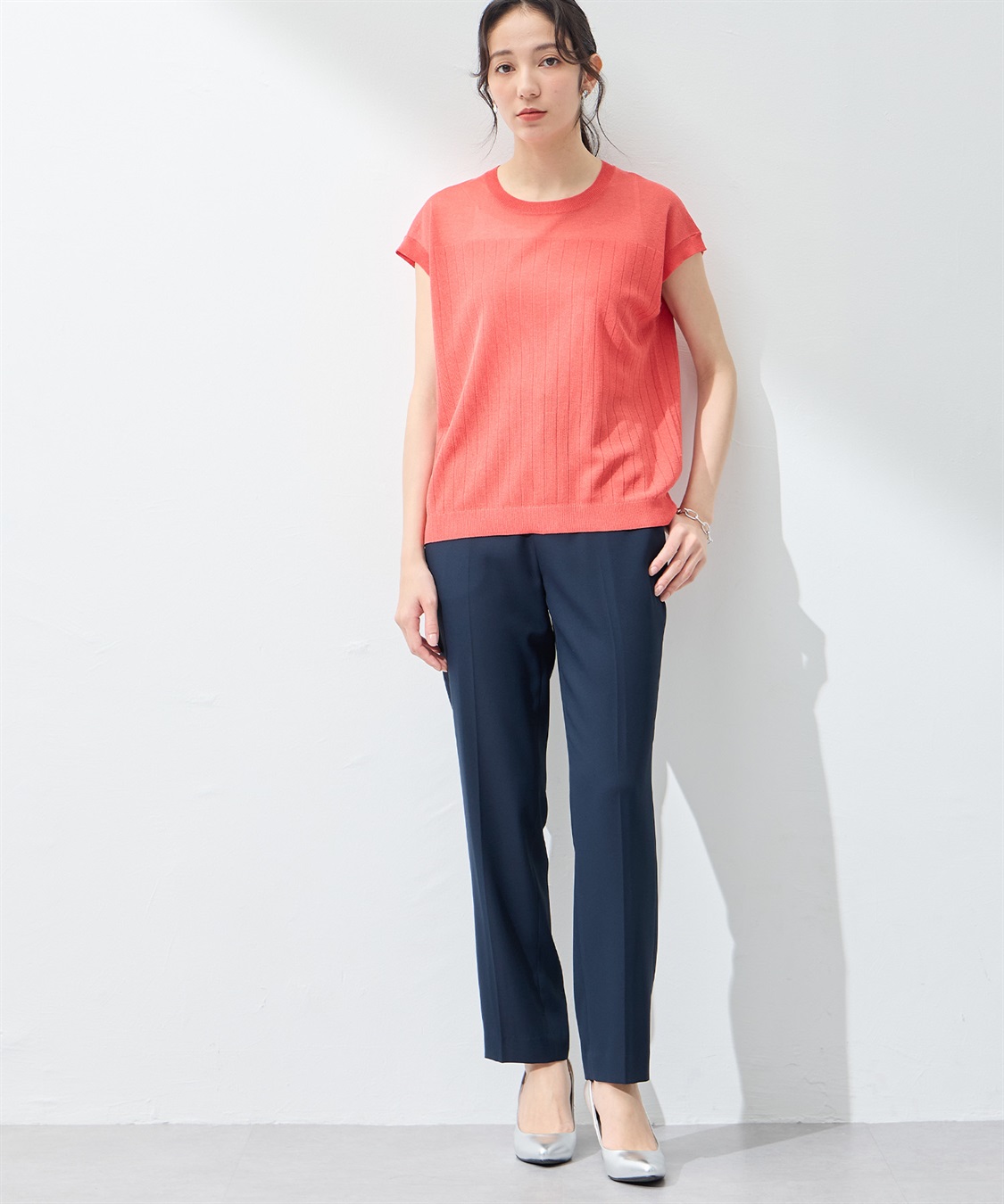 A/C DESIGN BY ALPHA CUBIC 【はっ水】バックサテンパンツ_sub_13