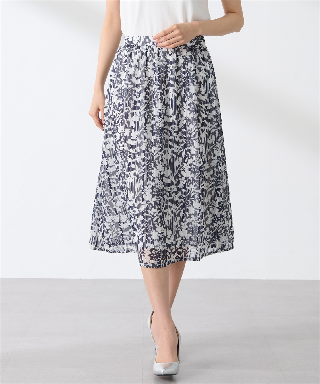 A/C DESIGN BY ALPHA CUBIC リバティプリントスカート_sub_11