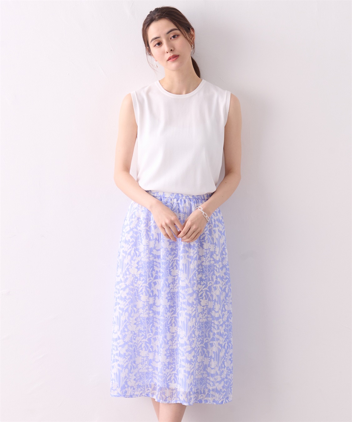 A/C DESIGN BY ALPHA CUBIC リバティプリントスカート_sub_21