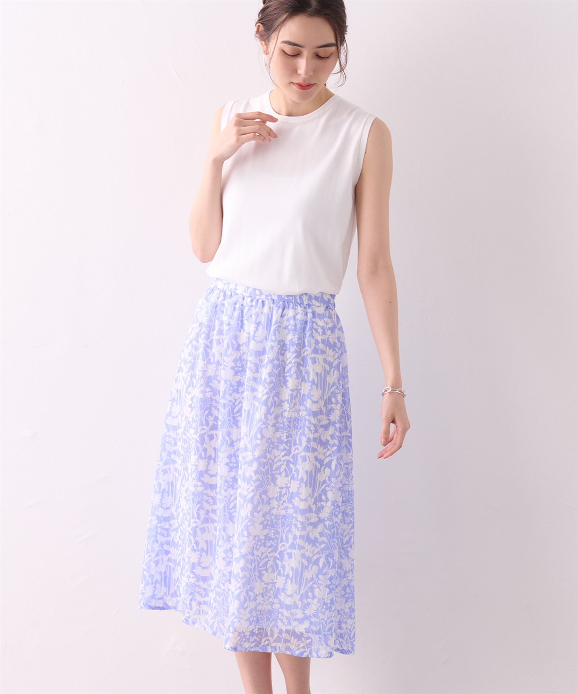 A/C DESIGN BY ALPHA CUBIC リバティプリントスカート_sub_22