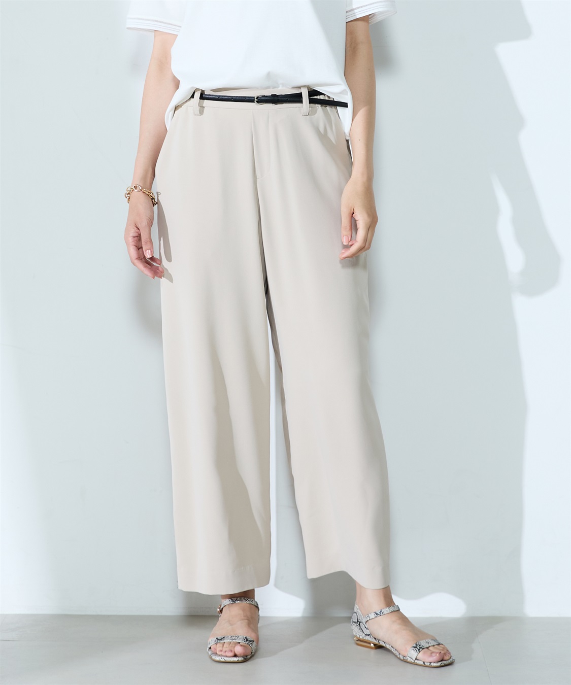 A/C DESIGN BY ALPHA CUBIC 【UVカット・冷感・ウォッシャブル】ワイドパンツ_sub_3