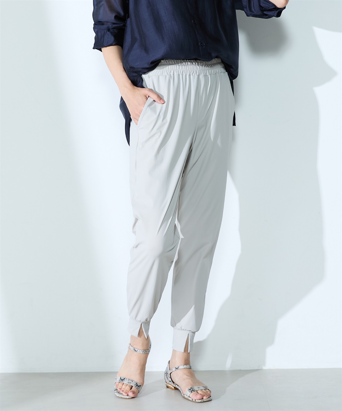 A/C DESIGN BY ALPHA CUBIC 【UVカット・冷感・はっ水】ジョガーパンツ_sub_2