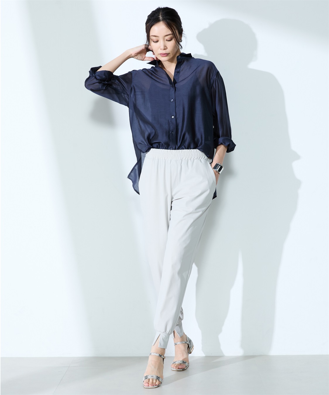 A/C DESIGN BY ALPHA CUBIC 【UVカット・冷感・はっ水】ジョガーパンツ_sub_10