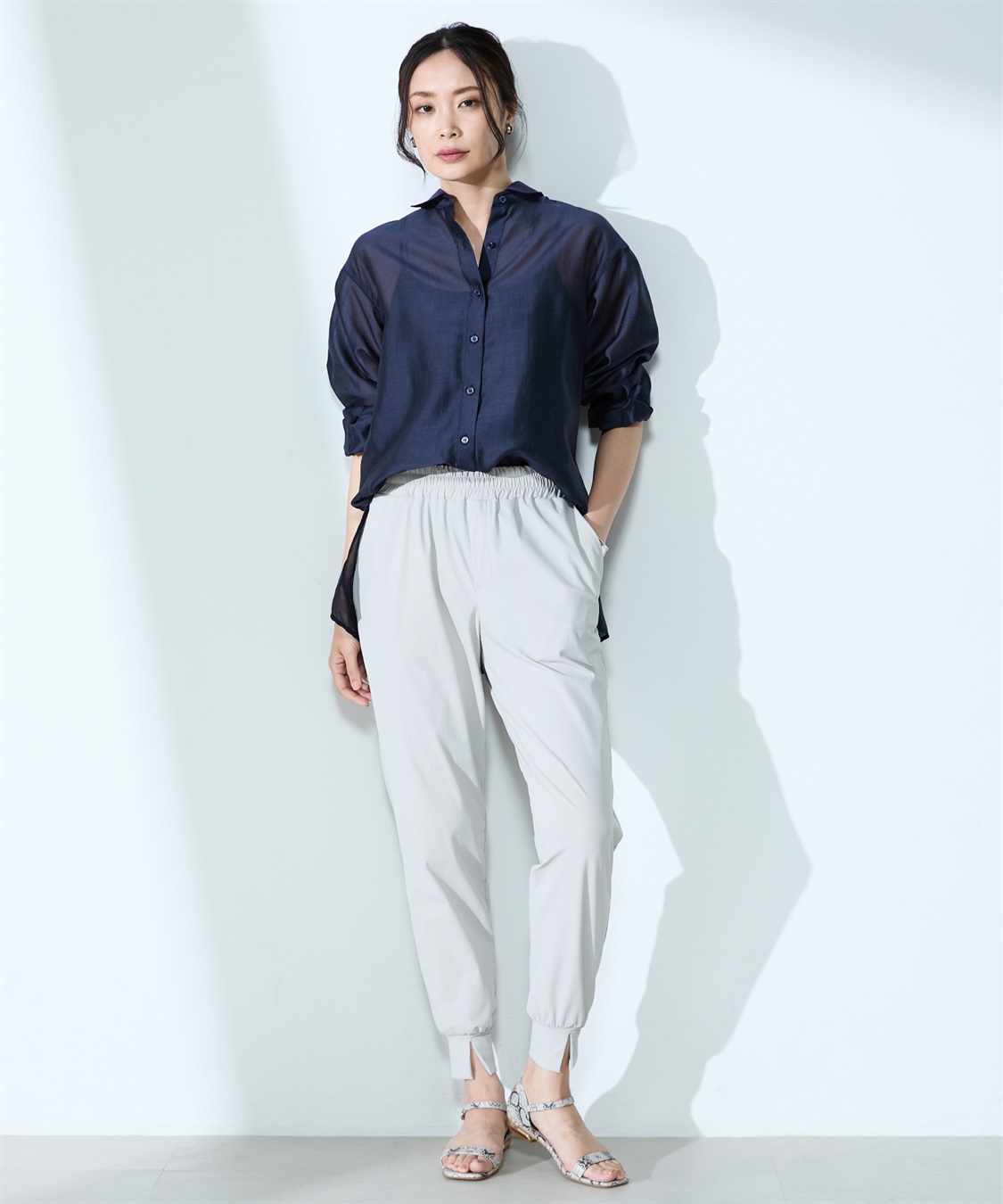 A/C DESIGN BY ALPHA CUBIC 【UVカット・冷感・はっ水】ジョガーパンツ_sub_11