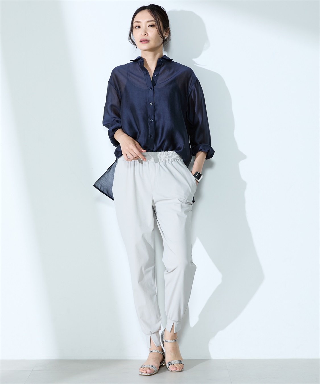 A/C DESIGN BY ALPHA CUBIC 【UVカット・冷感・はっ水】ジョガーパンツ_sub_12