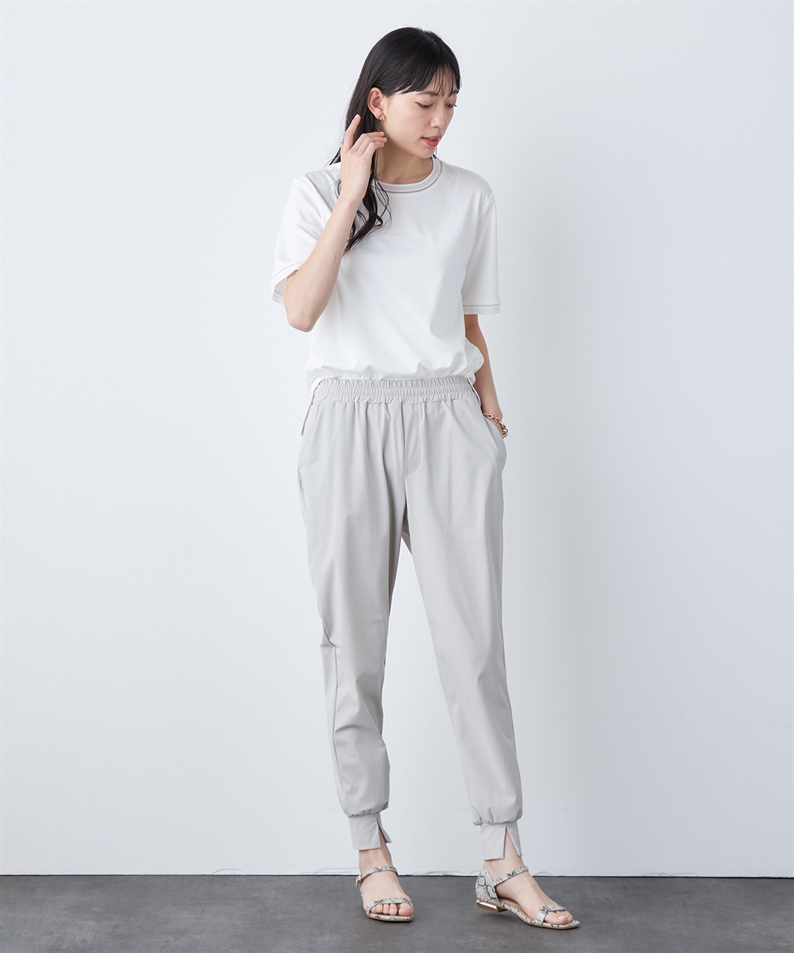 A/C DESIGN BY ALPHA CUBIC 【UVカット・冷感・はっ水】ジョガーパンツ_sub_15