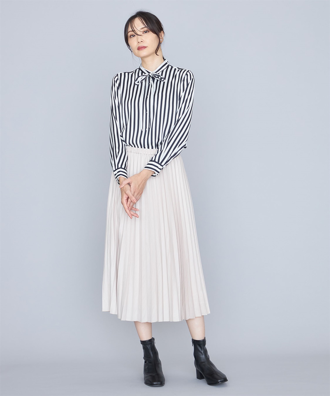 A/C DESIGN BY ALPHA CUBIC プリーツスカート_sub_20