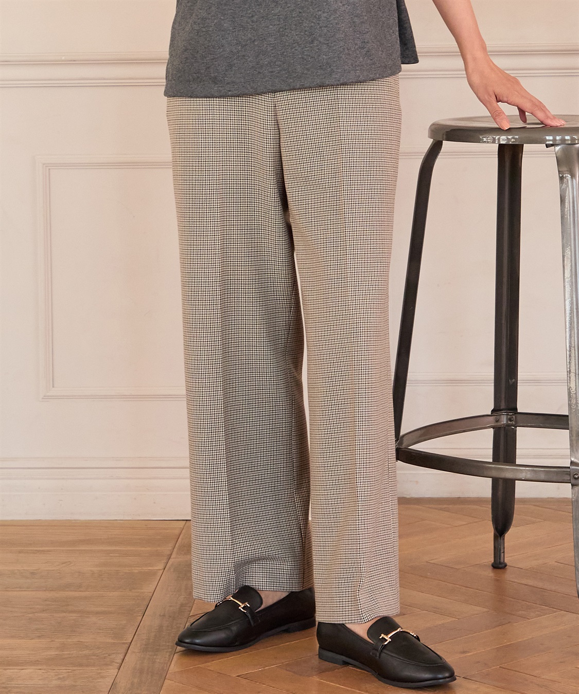 A/C DESIGN BY ALPHA CUBIC ローズ加工ワイドパンツ_sub_4