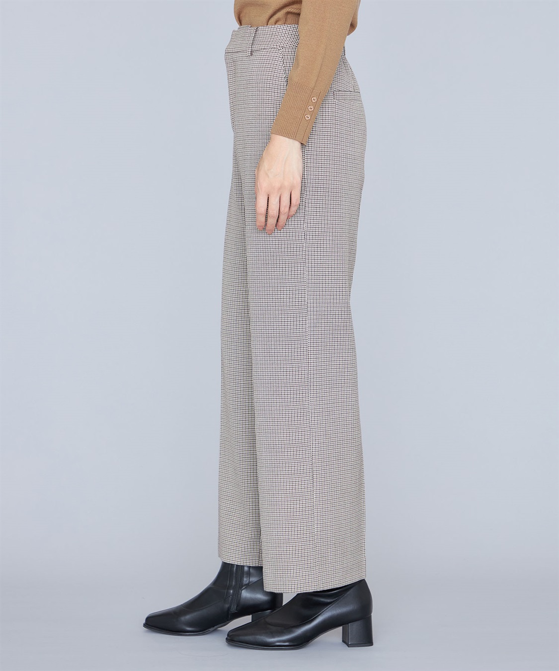 A/C DESIGN BY ALPHA CUBIC ローズ加工ワイドパンツ_sub_6