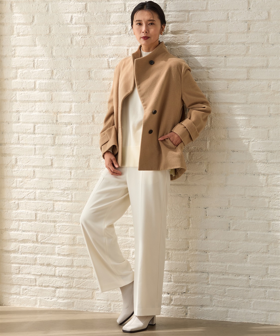 A/C DESIGN BY ALPHA CUBIC ローズ加工ワイドパンツ_sub_26