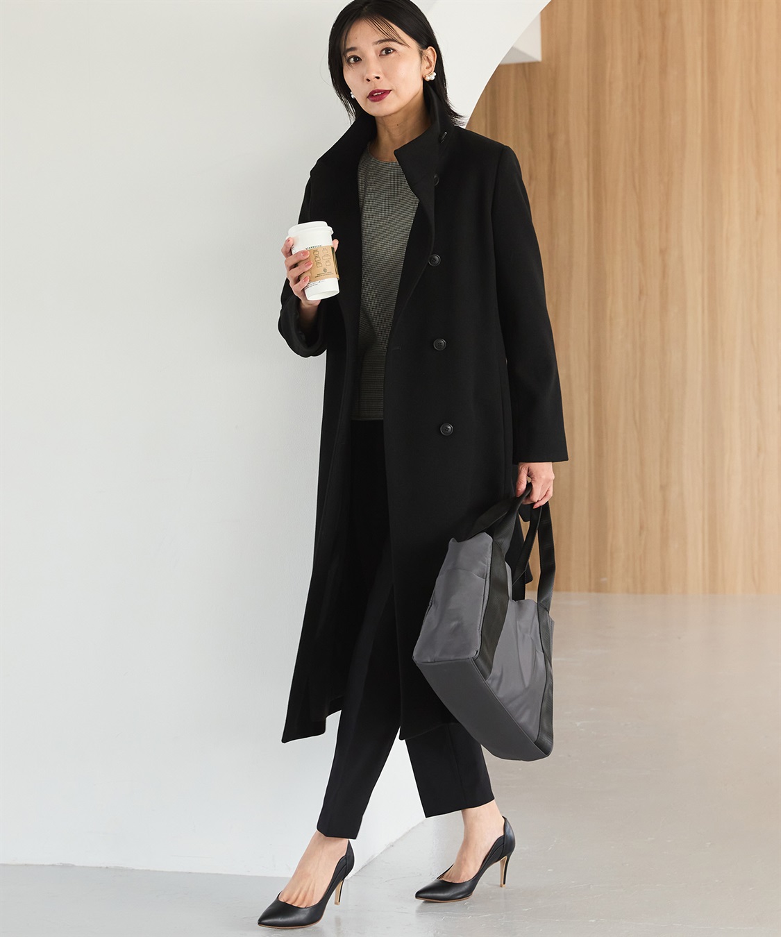 A/C DESIGN BY ALPHA CUBIC テーパードパンツ_sub_15