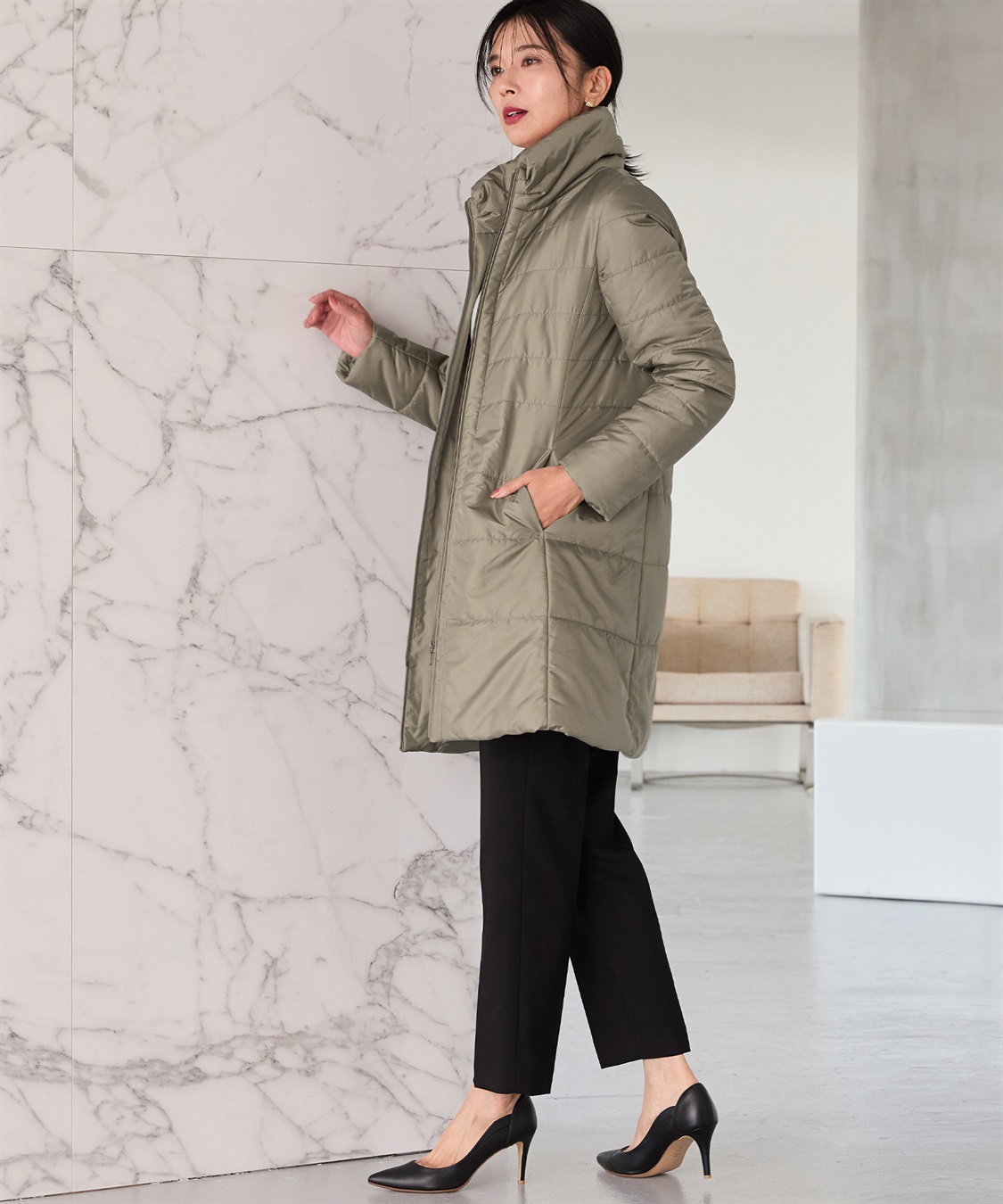 A/C DESIGN BY ALPHA CUBIC テーパードパンツ_sub_18