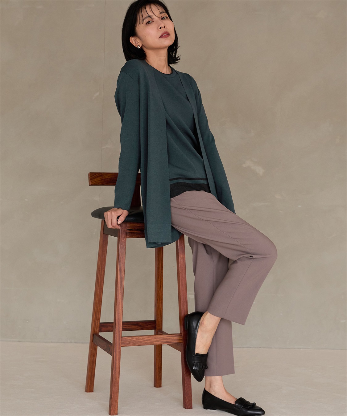 A/C DESIGN BY ALPHA CUBIC テーパードパンツ_sub_26