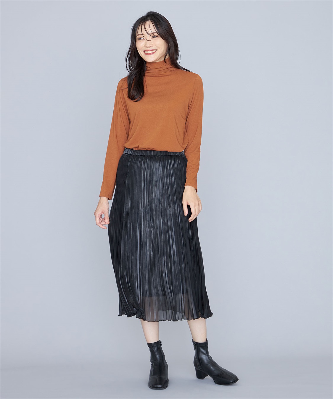 A/C DESIGN BY ALPHA CUBIC シャイニープリーツスカート_sub_17