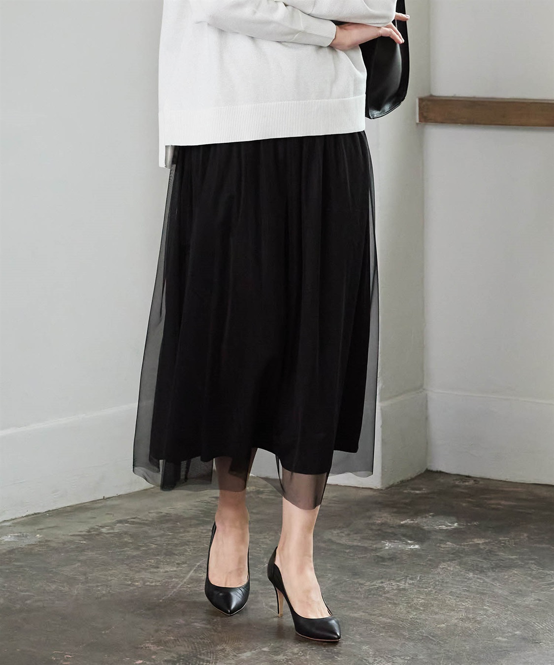 A/C DESIGN BY ALPHA CUBIC チュールスカート_sub_1