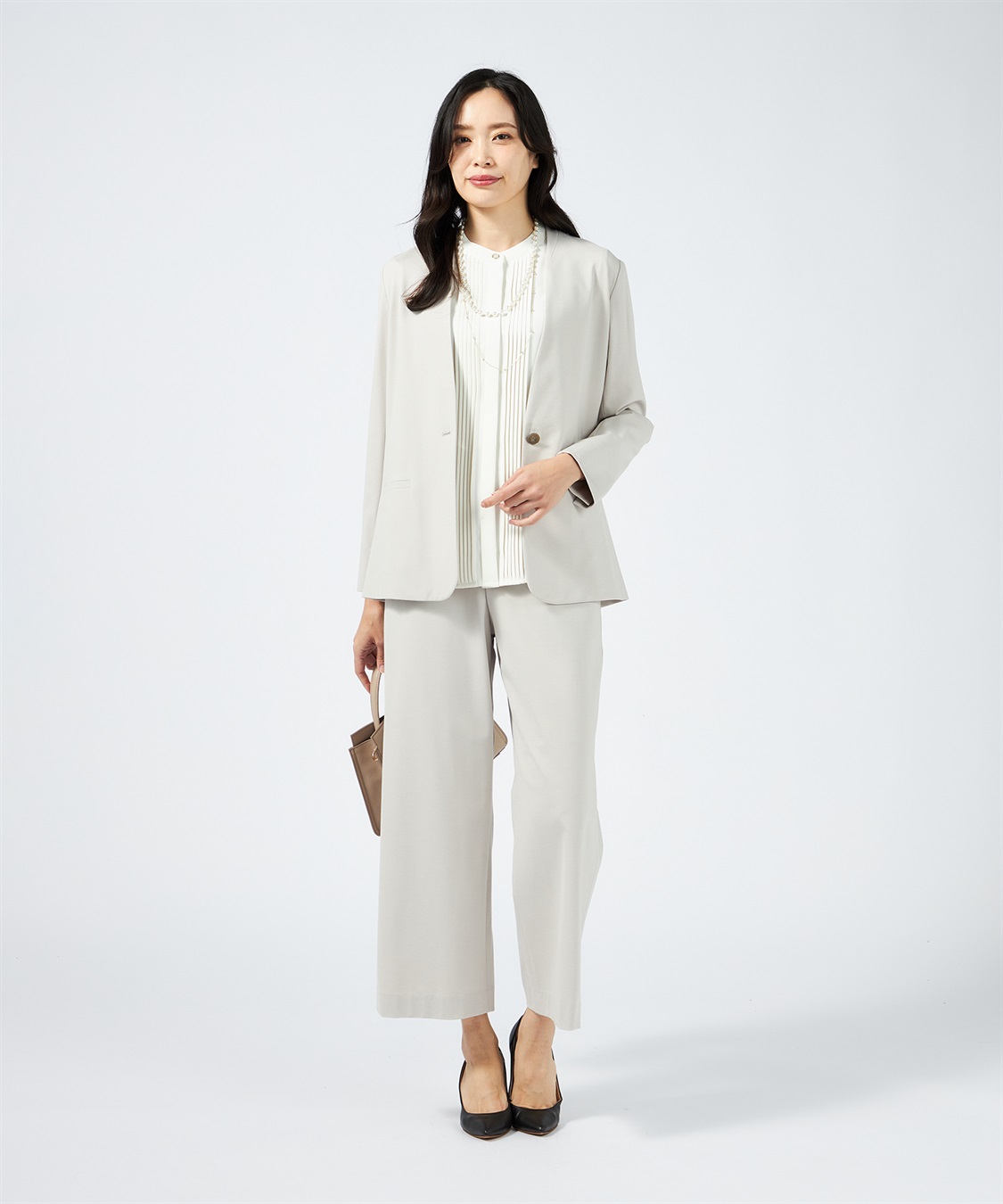 A/C DESIGN BY ALPHA CUBIC セミワイドパンツ【美モーションシリーズ・後ろウエストゴム】_sub_21