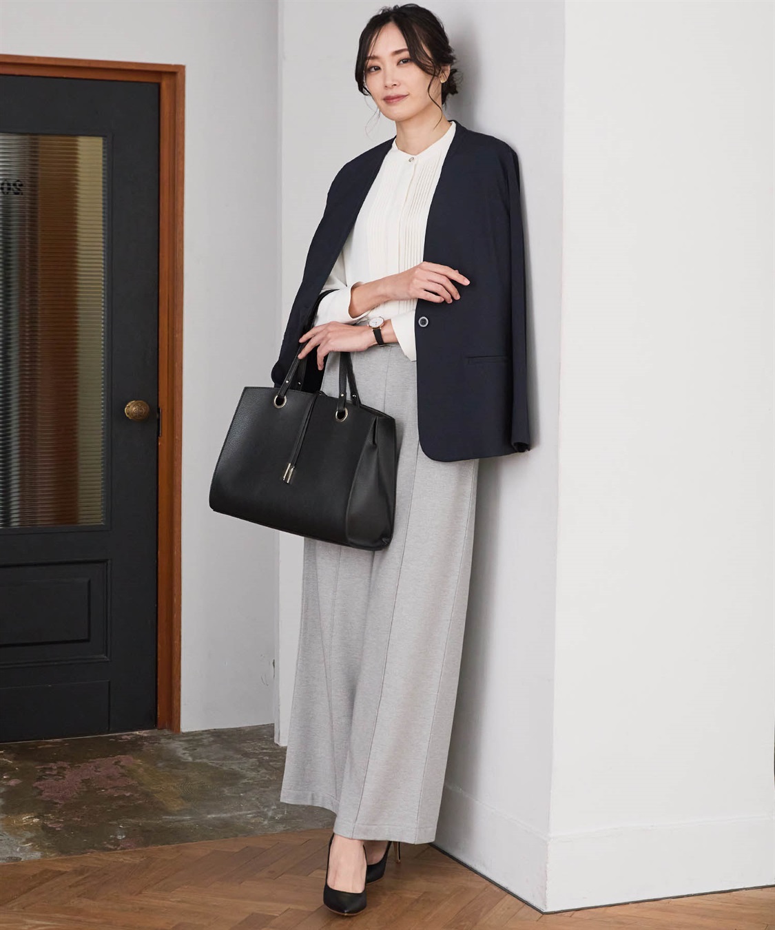 A/C DESIGN BY ALPHA CUBIC カットソーワイドパンツ_sub_11