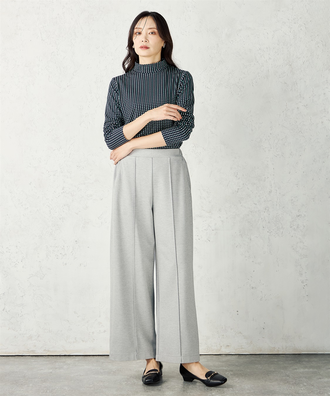 A/C DESIGN BY ALPHA CUBIC カットソーワイドパンツ_sub_16