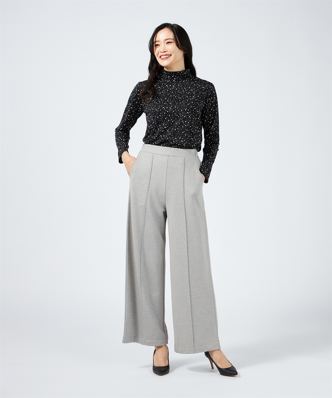 A/C DESIGN BY ALPHA CUBIC カットソーワイドパンツ_sub_17