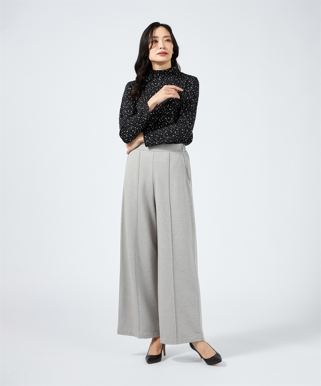 A/C DESIGN BY ALPHA CUBIC カットソーワイドパンツ_sub_18