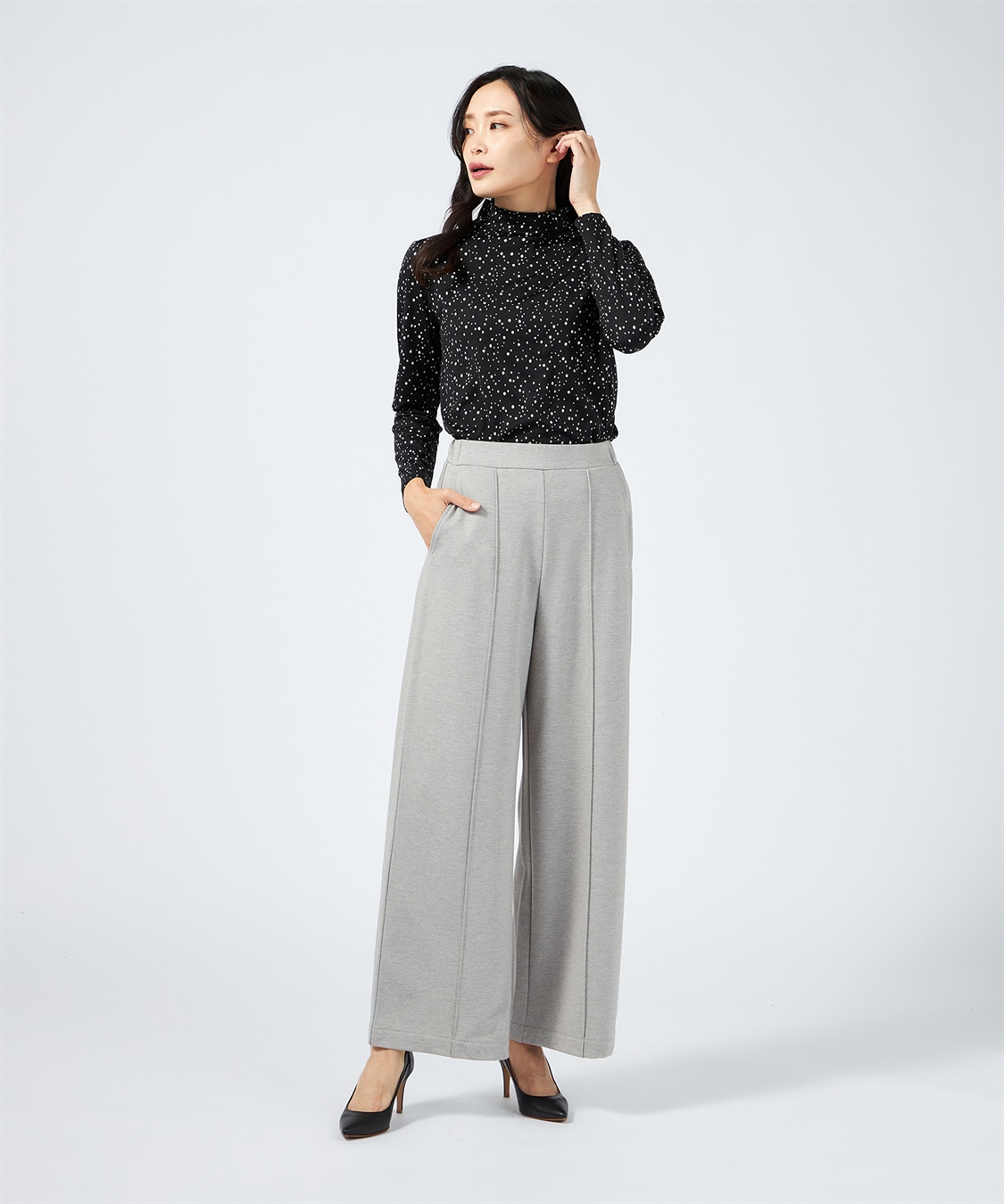 A/C DESIGN BY ALPHA CUBIC カットソーワイドパンツ_sub_19