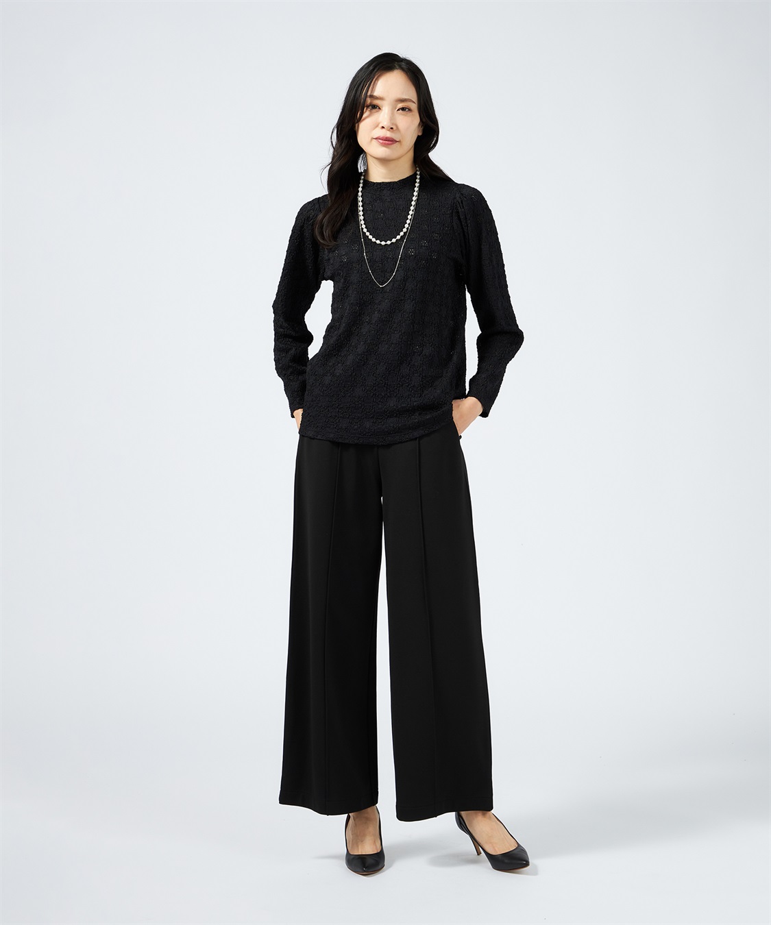 A/C DESIGN BY ALPHA CUBIC カットソーワイドパンツ_sub_23