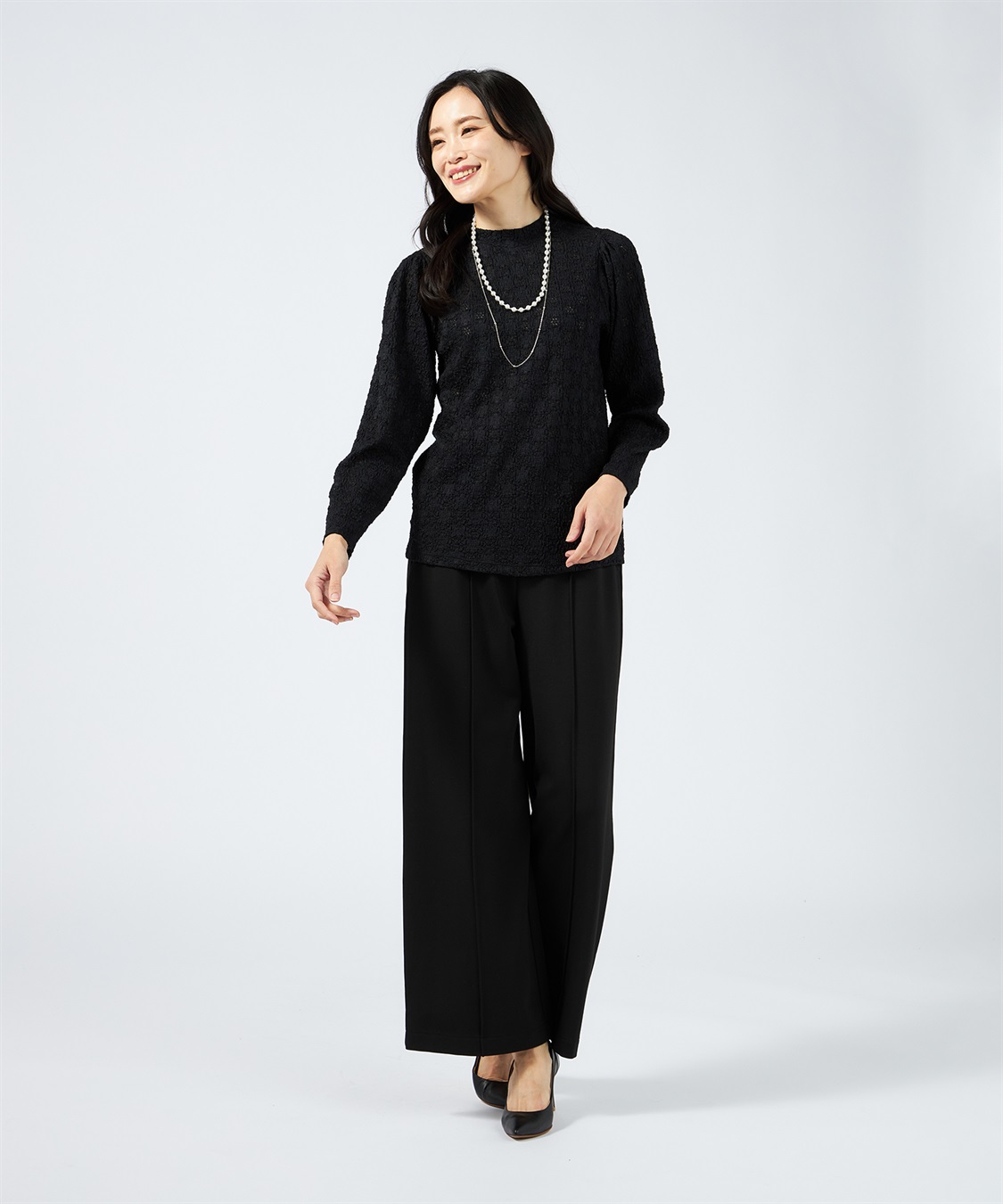 A/C DESIGN BY ALPHA CUBIC カットソーワイドパンツ_sub_24