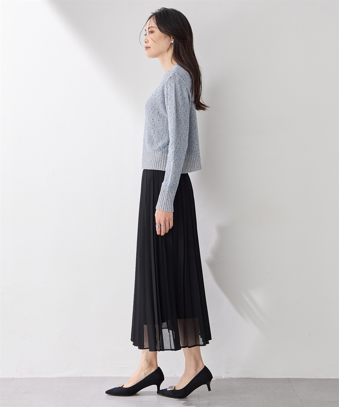 A/C DESIGN BY ALPHA CUBIC メッシュプリーツスカート_sub_12
