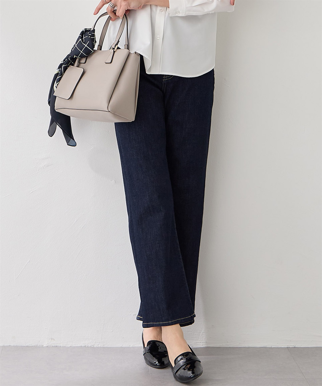 A/C DESIGN BY ALPHA CUBIC ストレッチデニムパンツ_sub_1