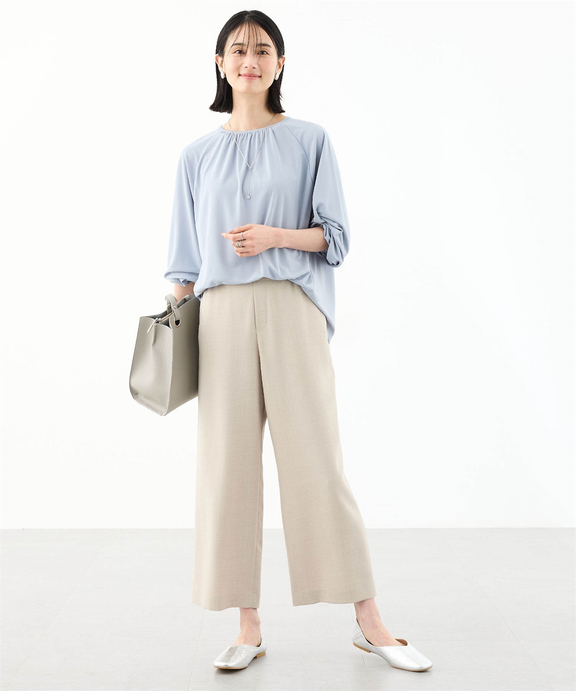 A/C DESIGN BY ALPHA CUBIC リネンライクワイドパンツ_sub_3