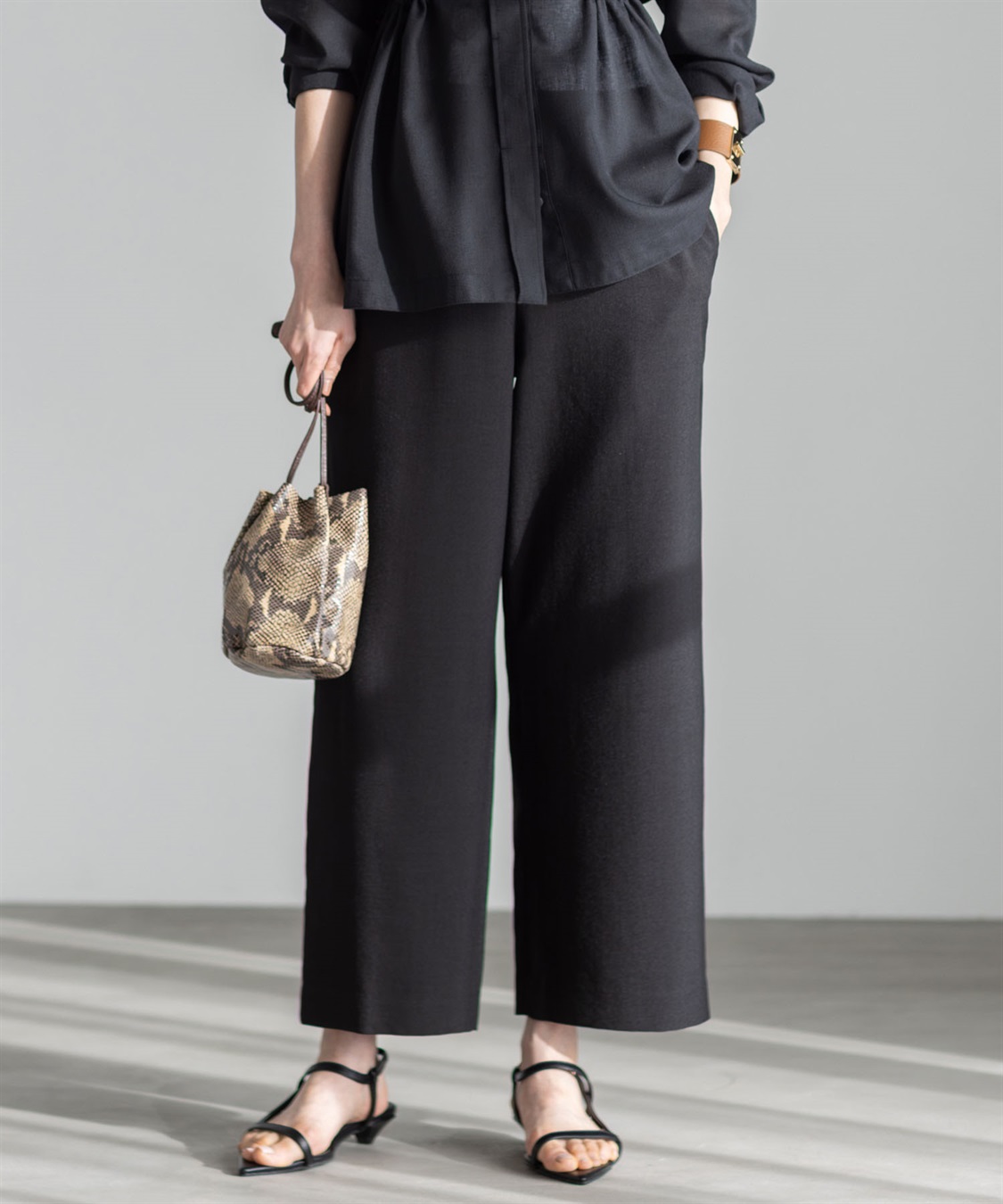 A/C DESIGN BY ALPHA CUBIC リネンライクワイドパンツ_sub_7