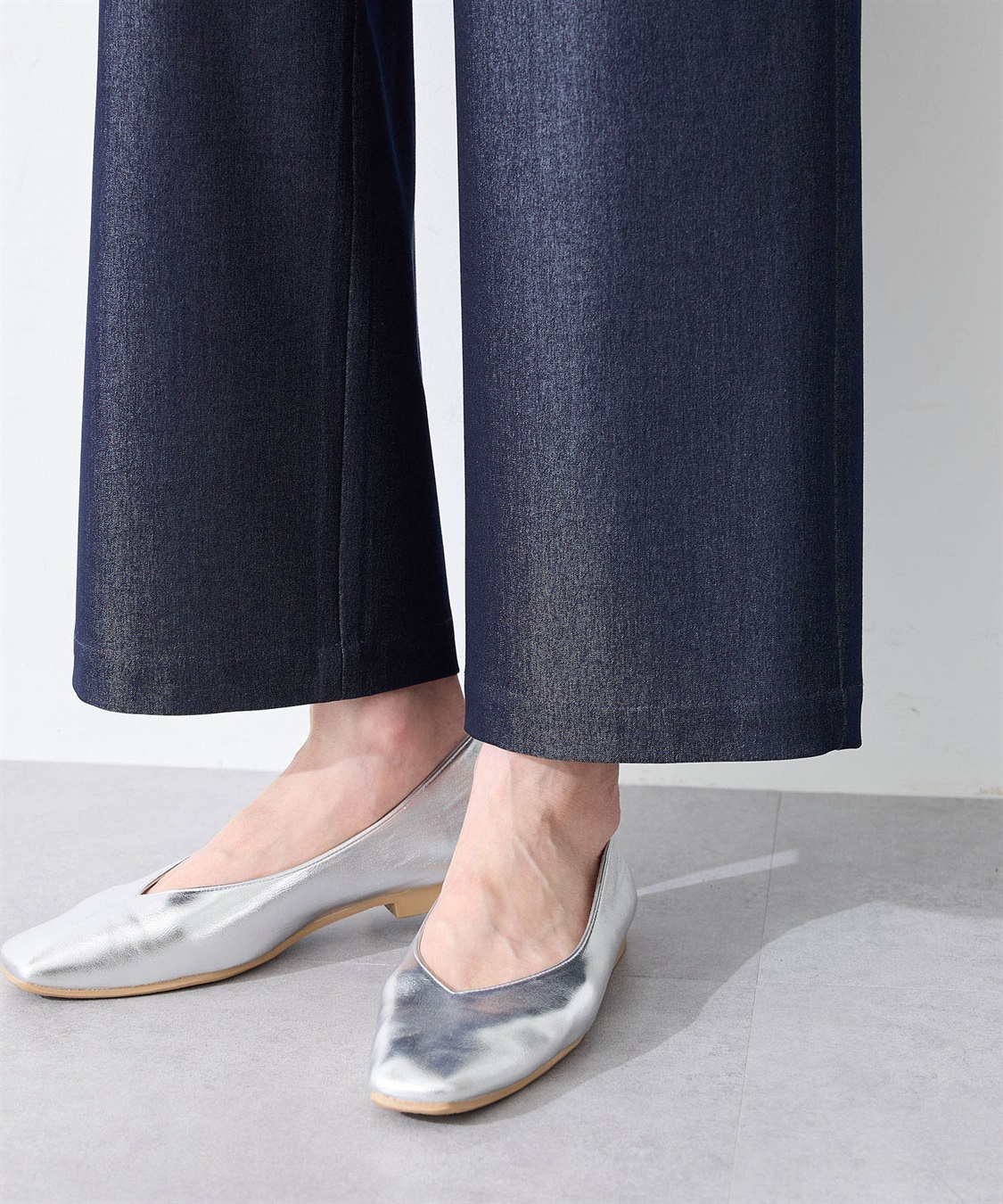 A/C DESIGN BY ALPHA CUBIC デニム風ワイドパンツ_sub_13