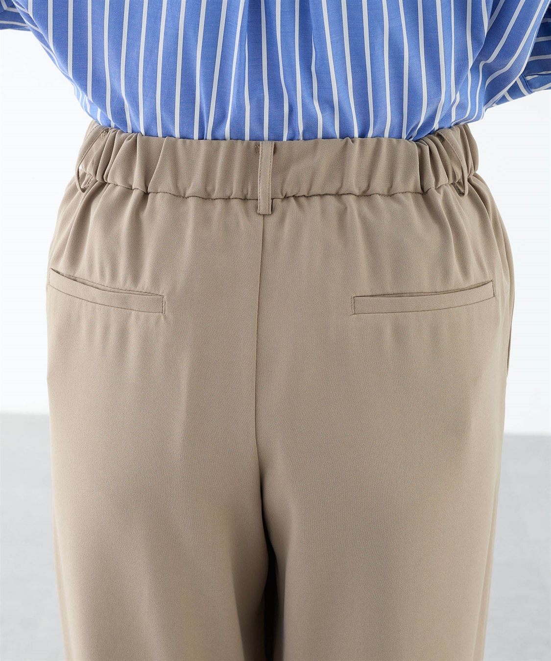 A/C DESIGN BY ALPHA CUBIC ストレッチワイドパンツ【接触冷感・UVカット・後ろウエストゴム】_sub_16